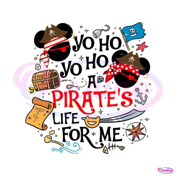 yo-ho-a-pirates-life-for-me-mickey-caribbean-svg
