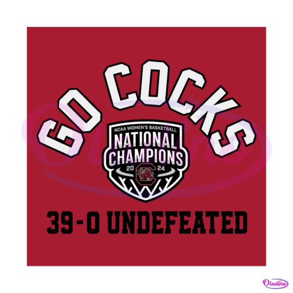 go-cocks-south-carolina-gamecocks-undefeated-svg