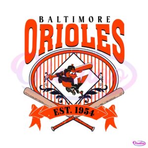 vintage-baltimore-orioles-est-1954-svg