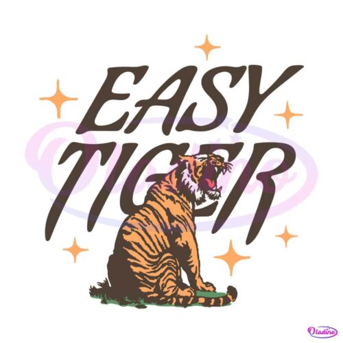 vintage-easy-tiger-roar-animal-svg