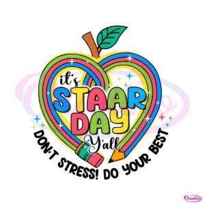 its-star-day-dont-stress-do-your-best-test-day-pencil-svg