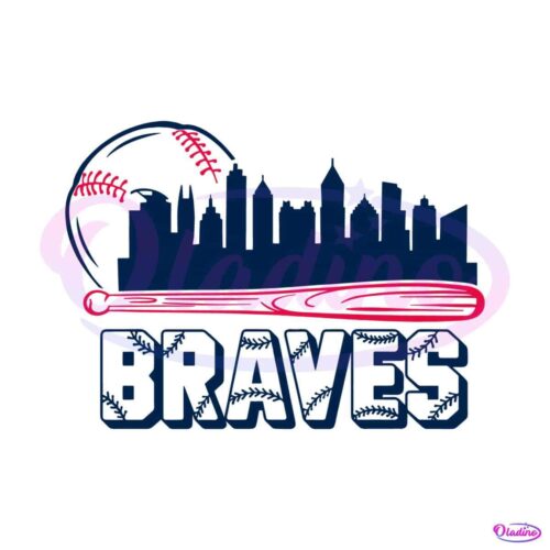 retro-braves-baseball-city-skyline-svg