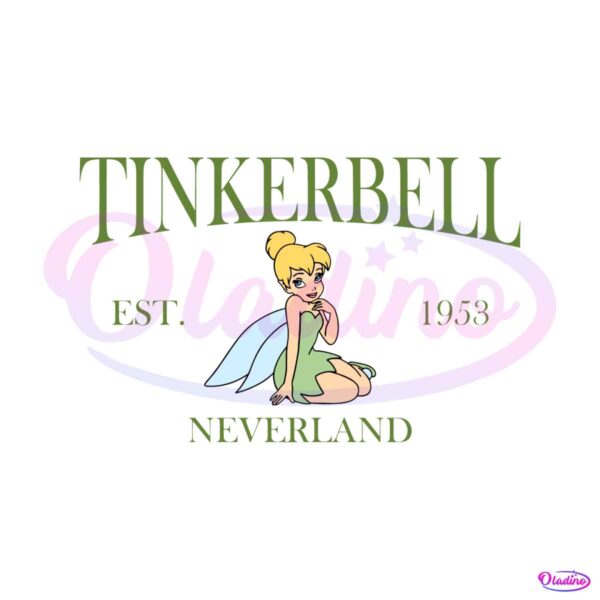 disney-tinker-bell-neverland-est-1953-svg