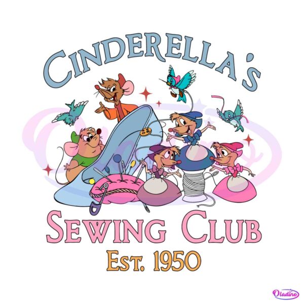 vintage-disney-cinderellas-sewing-club-est-1950-svg