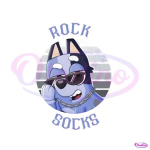 bluey-rock-socks-cartoon-character-png