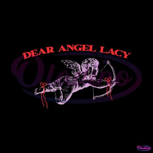 retro-dear-angel-lacy-olivia-rodrigo-svg