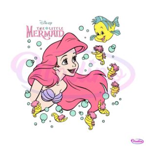 disney-ariel-the-little-mermaid-svg