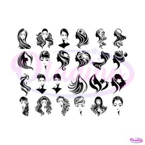 woman-lashes-eyelash-head-face-female-hair-fashion-svg-bundle