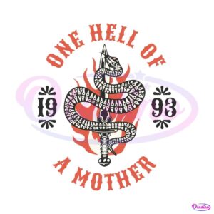 one-hell-of-a-mother-1993-snake-svg