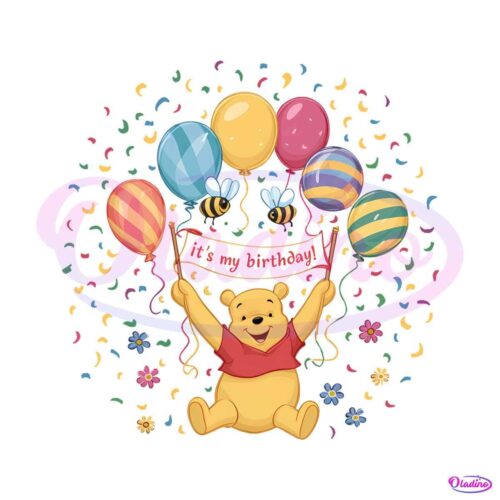 its-my-birthday-balloons-winnie-the-pooh-png