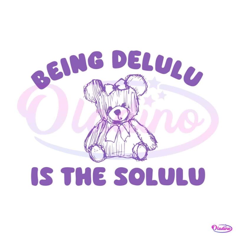 retro-being-delulu-is-the-solulu-svg