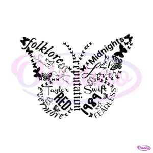 taylor-swift-album-butterfly-silhouette-svg