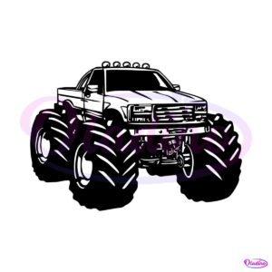 retro-cartoon-monster-truck-vector-svg