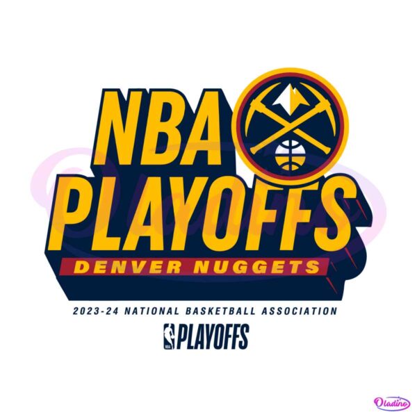 nba-playoffs-denver-nuggets-basketball-assocication-svg