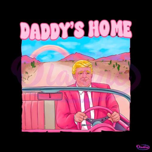 daddys-home-donald-trump-pink-png