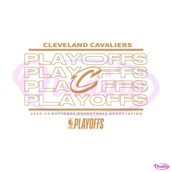 cleveland-cavaliers-2024-nba-playoffs-basketball-svg