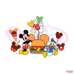 carnival-food-vacation-mickey-snack-svg