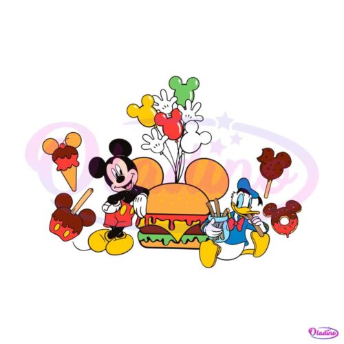 carnival-food-vacation-mickey-snack-svg