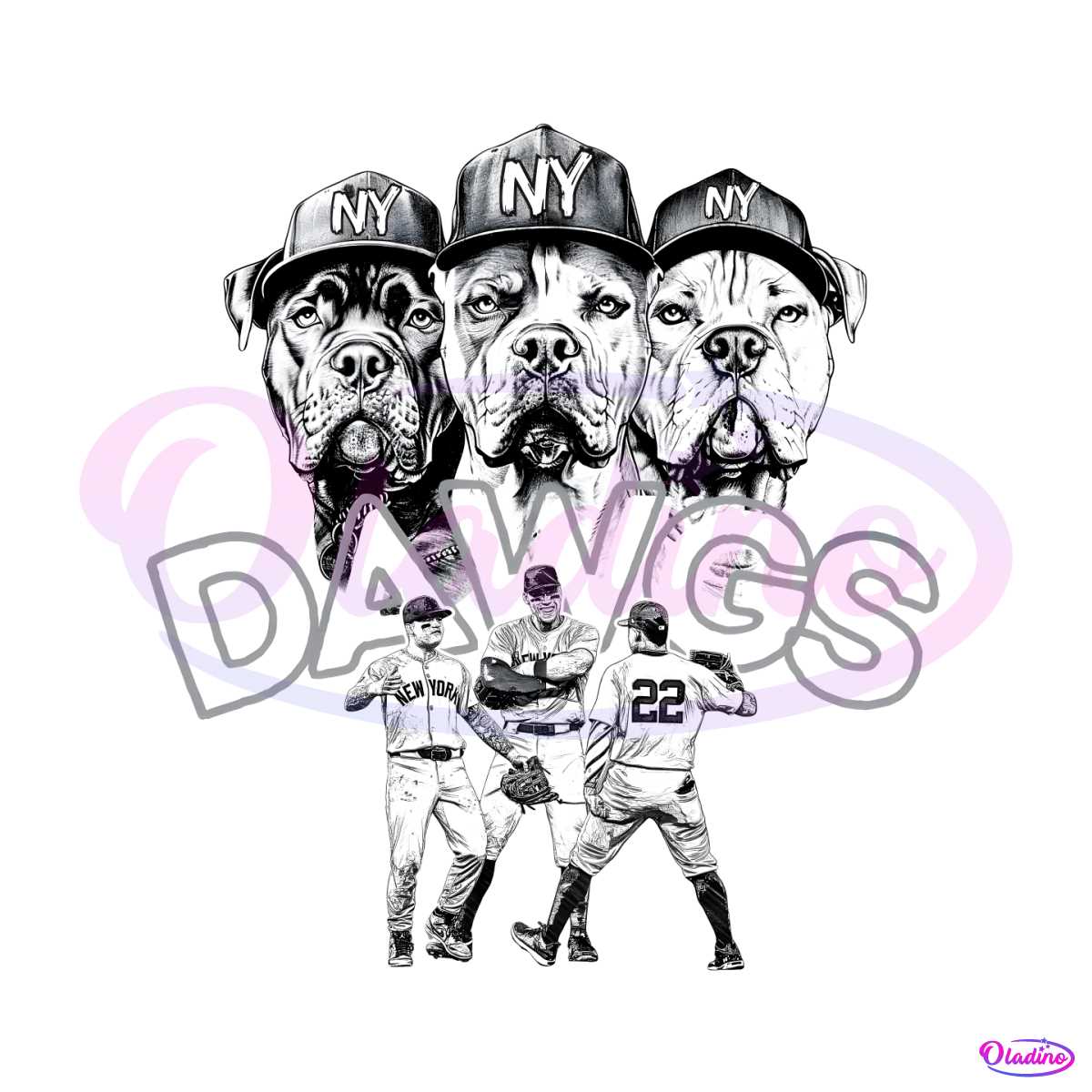 we-are-dawgs-out-there-new-york-yankees-png