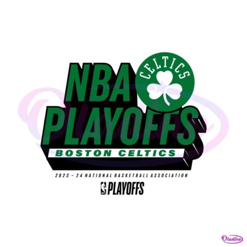 2024-nba-playoffs-boston-celtics-basketball-svg