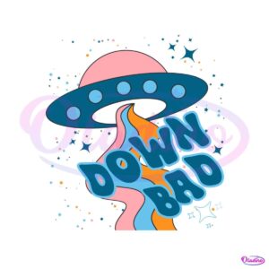 down-bad-ufo-the-tortured-poets-department-svg