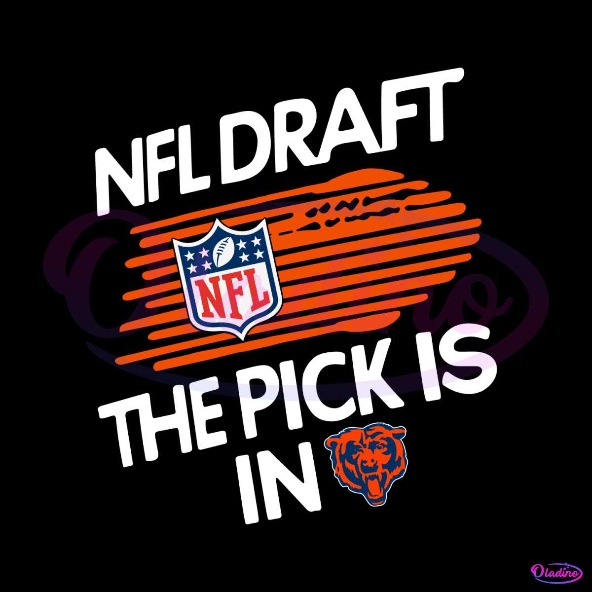 nfl-draft-the-pick-is-in-chicago-bear-svg