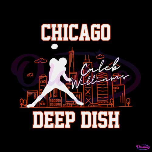 caleb-williams-chicago-deep-dish-svg