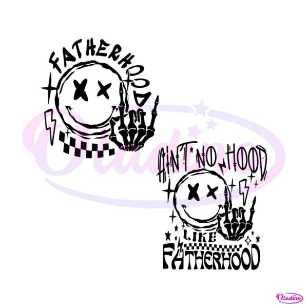 retro-aint-no-hood-like-fatherhood-svg