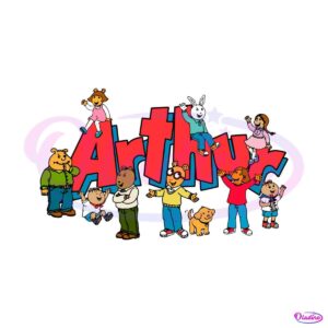 funny-arthur-and-friends-tv-series-svg