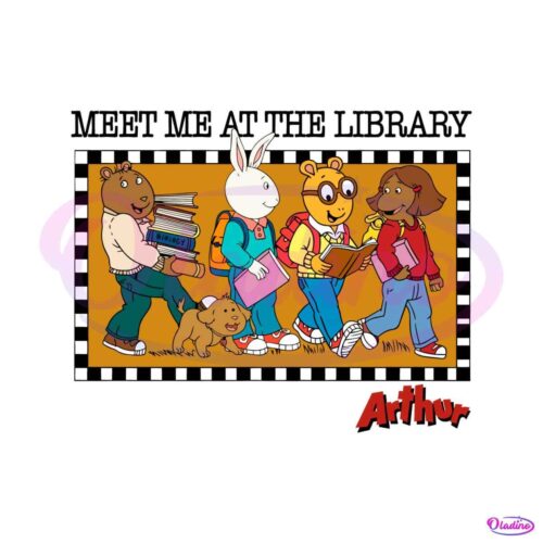 meet-me-at-the-library-arthur-and-friends-svg