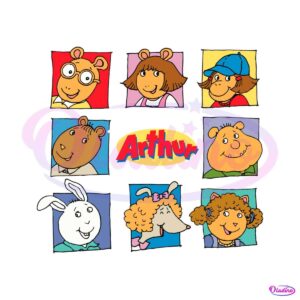 retro-arthur-and-friends-cartoon-svg