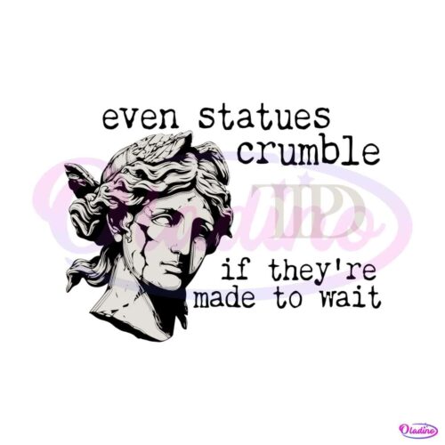 even-statues-crumble-ttpd-album-svg