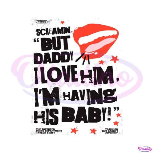 scream-but-daddy-i-love-him-ttpd-album-svg