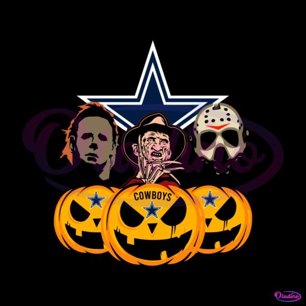 halloween-horror-movie-pumpkin-dallas-cowboys-svg
