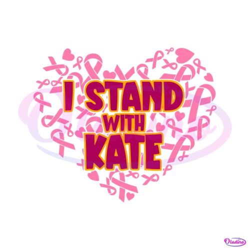 i-stand-with-kate-cancer-support-svg