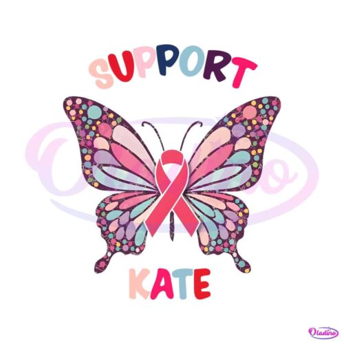 support-kate-buttefly-cancer-strong-png