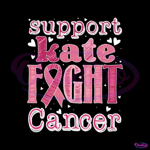 retro-support-kate-fight-cancer-pink-ribbon-svg