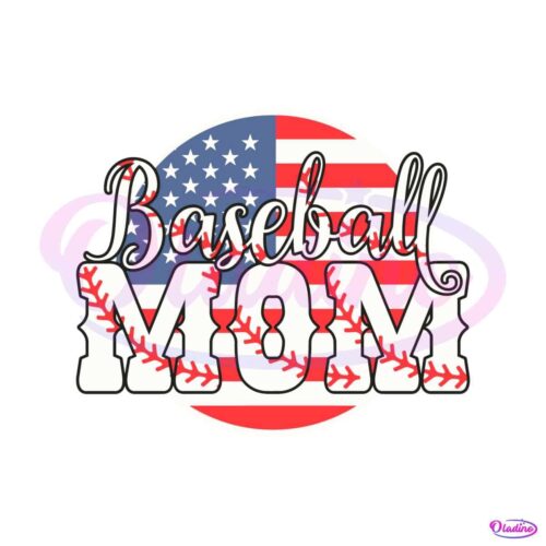 retro-baseball-mom-usa-flag-svg