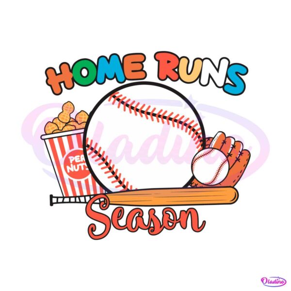 home-runs-season-baseball-game-day-svg