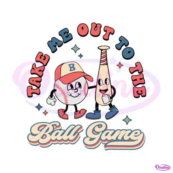 Take Me Out To The Ball Game SVG