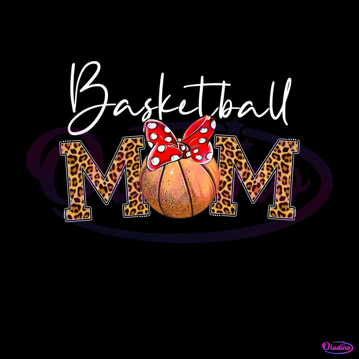 leopard-basketball-mom-bow-tie-png