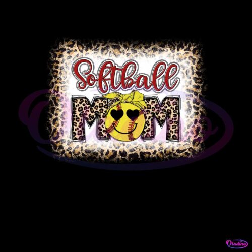 softball-mom-leopard-baseball-png