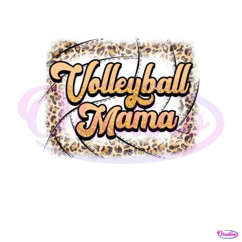 leopard-volleyball-mama-png