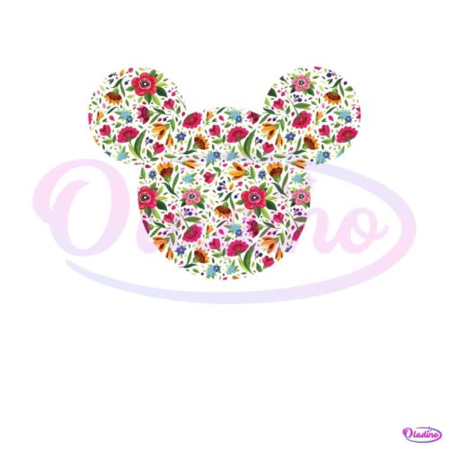 floral-mouse-ear-disney-mickey-png