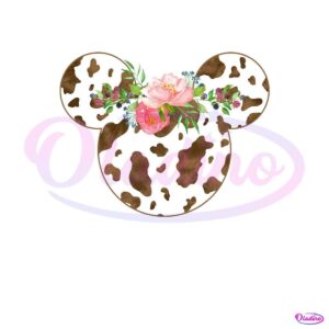 disney-mouse-head-floral-mickey-png