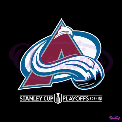 colorado-avalanche-stanley-cup-playoffs-2024-svg