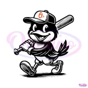 baltimore-orioles-bird-cartoon-baseball-svg