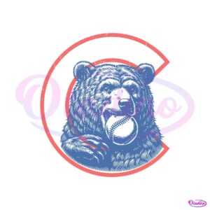 retro-chicago-cubs-baseball-svg