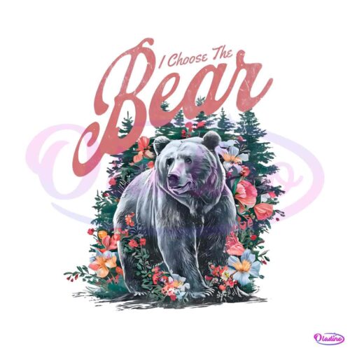 floral-i-choose-the-bear-feminist-quote-png