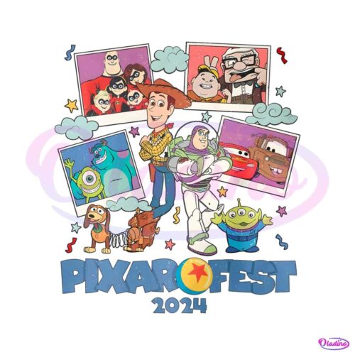 vintage-disneyland-pixar-fest-2024-cartoon-png